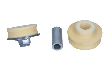 FEBI Poduszka amortyzatora FE109528 BMW E81/87/90 (05-) Tył Zestaw Dolna + Górna