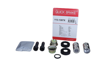 QUICK BRAKE Zestaw elementów prowadzących zacisku hamulcowego QB113-1307X do OPEL ASCONA/CORSA/VECTRA 81-95