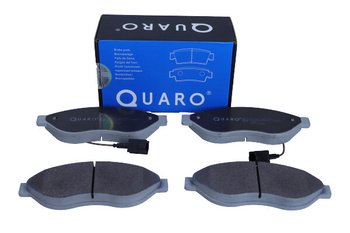 QUARO Klocki Hamulcowe QP7603 FIAT Przód DUCATO 06- 15" (2 Czujniki)