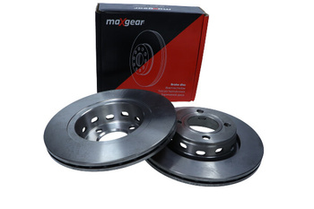 MAXGEAR Tarcza hamulcowa 19-1007 AUDI PRZÓD 80 1,6-