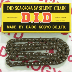 D.I.D ŁAŃCUCHY ŁAŃCUCH ROZRZĄDU MOTO. DID SCA0404SV (ROZKUTY+OGNIWO)