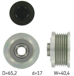 SKF KOŁO PASOWE ALTERNATORA OPEL