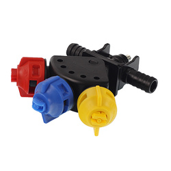 AGROPLAST GŁOWICA WAHADŁOWA OPRYSKIWACZA PRZELOT. Z NAKRĘTKĄ KOŁPAKOWĄ 0-100/GW08/P