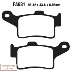 EBC KLOCKI HAMULCOWE MOTO CAN-AM SPYDER RS (13-14)