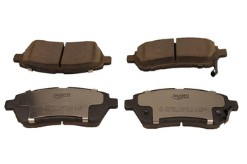 QUARO KLOCKI HAMULCOWE SKU: QP0558C FORD PRZÓD FIESTA 08-/MAZDA 2/SWIFT 07-/DAIHATSU SIRION/MATERIA 05- SILVER CERAMIC