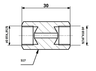 DELPHI Czujnik ABS VOLVO S40/V40 PRZÓD Prawy/Lewy SS20581