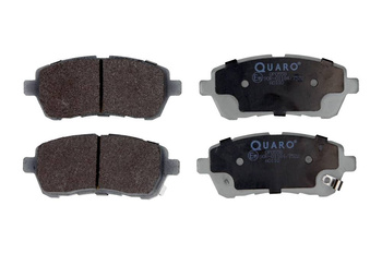 QUARO Klocki Hamulcowe QP0558 Przód | Ford Fiesta 08-, Mazda 2, Suzuki Swift 07-, Daihatsu Sirion/Materia 05-