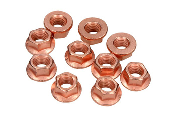 FISCHER Nakrętka układu wydechowego 988-0804.10 Komplet 10 sztuk M8x1,25