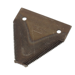 BALMET NOŻYK ZĄBKOWANY NA FAZECIE BIZON, CLAAS SAMOOSTRZĄCY, 76X80X2,5MM, FI 5,75MM BZ80-2,5