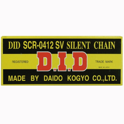 D.I.D ŁAŃCUCH ROZRZĄDU MOTO DID SCR0412SV (ZAKUTY)