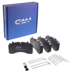 GAM Klocki hamulcowe SAF, WABCO 210,4X109,5X31MM WVA29162