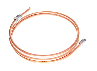 PITER PARTS Przewód hamulcowy PPH120 B-A Długość 1200 mm Miedziany z końcówkami Typ. B-A