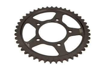 JT ZĘBATKA NAPĘDZANA TYŁ MOTO STALOWA OCYNKOWANA CZARNA