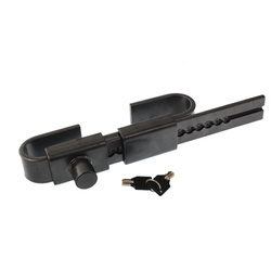 ZAMEK - BLOKADA KONTENERA - STAL WĘGLOWA, 2 KLUCZE, PRZEŚWIT 235/450MM BKM01