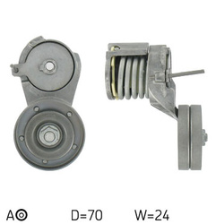 SKF Napinacz Paska Wielorowkowego VKM31016 Zestaw z Rolką VW Bora, Seat Leon 1.4-1.6 16V (00-), VW 1.4-1.6 (96-)