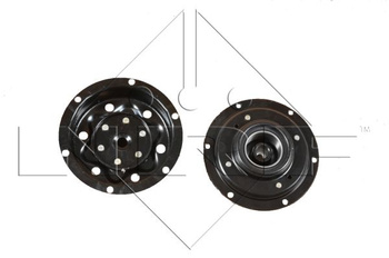 NRF Sprzęgło kompresora klimatyzacji 380011 DENSO 7SEU16C/17C NAPĘD WAŁEK ZĘBATY 12V VW T5 03-