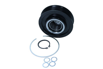 MAXGEAR Sprzęgło Kompresora Klimatyzacji AC130005 Denso 6SE/7SE 6PK/100mm 12V Audi A4 01-
