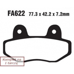 EBC Klocki Hamulcowe Motocyklowe EBCFA622R