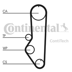CONTITECH PASEK ROZRZĄDU FORD 1,1-1,