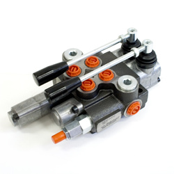 BADESTNOST ROZDZIELACZ HYDRAULICZNY 2-SEKCYJNY 40L/MIN, Z JEDNĄ SEKCJĄ PŁYWAJĄCĄ 02P401A1K16GKZ1