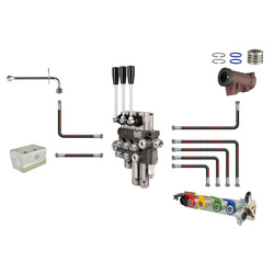 ZESTAW HYDRAULICZNY Z ZEWNĘTRZNYM ROZDZIELACZEM 3 SEKCYJNYM C-360, C-360-3P 20019200321