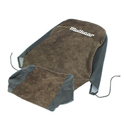 POKROWIEC SIEDZENIA MULTICAR BRĄZOWO-CZARNY, Z NAPISEM `MULTICAR` PS09