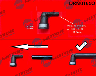 DR. MOTOR Szybkozłączka 90° DRM0165Q na kominek 7.89/8mm