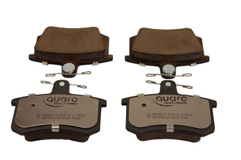 QUARO Klocki Hamulcowe QP4860C VW / AUDI A80/100/A4/A6 TYŁ, Silver Ceramic