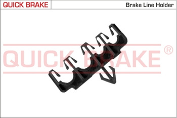 QUICK BRAKE Mocowanie Przewodu Hamulcowego Dla Śr. Przewodu 2 X 3/16" / 5mm 2 X 5/16" / 8mm QBWD