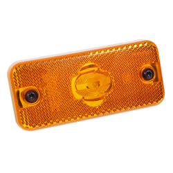 VIGNAL LAMPA OBRYSOWA POMARAŃCZOWA IVECO, DAF, RVI, VOLVO 12/24V, NA ŻARÓWKĘ W5W VIGNAL VL193020