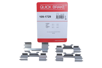 QUICK BRAKE Zestaw Montażowy Klocków Hamulcowych Przód PEUGEOT BOXER 06- QB109-1729
