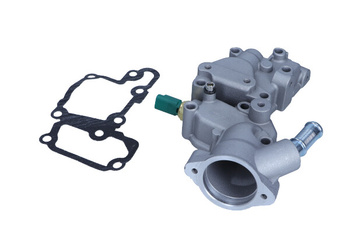 MAXGEAR Króciec układu chłodzenia CITROEN C2/C3/ PEUGEOT 207 Aluminium komplet z uszczelką 18-0724