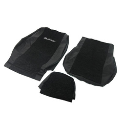 POKROWIEC SIEDZENIA MULTICAR 3 ELEMENTY CZARNY, MULTICAR M26 Z HAFTEM P/S/26/C