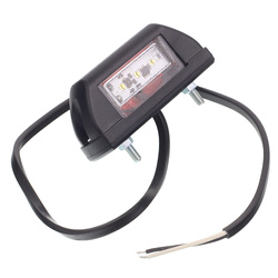 HORPOL LAMPA OBRYSOWA BIAŁO-CZERWONA DIODOWA 12/24V LD703