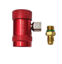 OPTIMA Szybkozłączka Kątowa HP Czynnik R1234YF z Adapterem na R134A OPT.AC.142.014.01