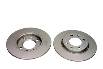 QUARO Tarcza Hamulcowa QD1722 do PEUGEOT 306/206, CITROEN XSARA/ZX Tył z Powłoką Antykorozyjną