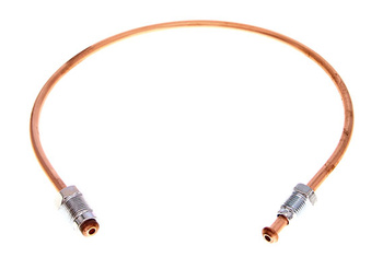 PITER PARTS Przewód Hamulcowy PPH040 B-A DŁ. 400 MM MIEDZIANY Z KOŃCÓWKAMI TYP. B-A