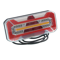 WAŚ LAMPA TYLNA ZESPOLONA DIODOWA LEWA Z PRZEWODEM, 12/24V W184DD