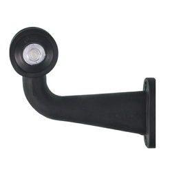 WAŚ LAMPA OBRYSOWA BIAŁA DIODOWA NA WYSIĘGNIKU ŁAMANYM LEWA DŁUGA 12/24V W21.5L