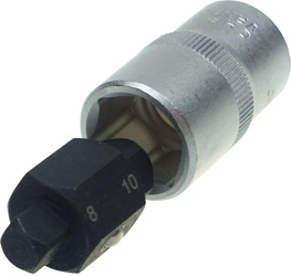 CONDOR NASADKA 4-KĄTNA DO KORKÓW OLEJOWYCH, 8+10 MM