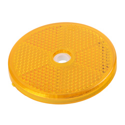 GMP ODBLASK OKRĄGŁY Z OTWOREM POMARAŃCZOWY FI 60MM, HOMOLOGACJA GMPFI60OP