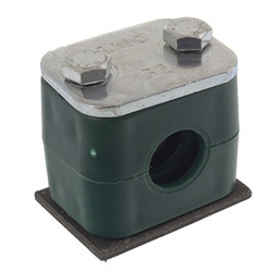 OBEJMA RUROWA FI 12MM, POJEDYNCZA KPL. Z PODKŁADKAMI I ŚRUBAMI 81509004