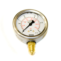 WIKA Manometr 1/4 dół, 0- 25 BAR B711-W063025D