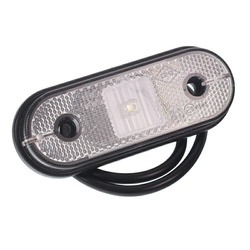 HORPOL LAMPA OBRYSOWA BIAŁA DIODOWA Z ODBL. 12/24V LD632
