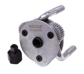 ROOKS Klucz Trójramienny do Filtrów Oleju 70-130, 3/8" 1/2" OK-02.0643