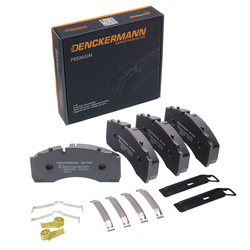 Klocki Hamulcowe DENCKERMANN SAF SBS1918 HO Oś B9-19W/BI9-19W/SI9-19W PREMIUM VWA29429