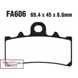 EBC KLOCKI HAM. MOTO. KTM DUKE 125