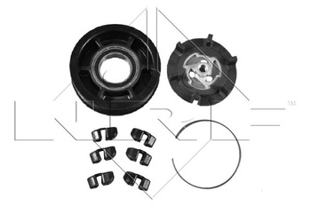 NRF Sprzęgło kompresora klimatyzacji NRF380051 Denso 6SEU16C 6PK / 100mm 12V BMW Seria 3 (E90) 04- / Mercedes-Benz Klasa A 05-