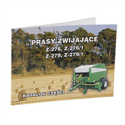 KATALOG CZĘŚCI PRASY Z-276, Z-279 Z-276