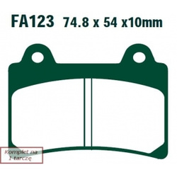 EBC KLOCKI HAMULCOWE MOTO YAMAHA TDM 850 (91-95)